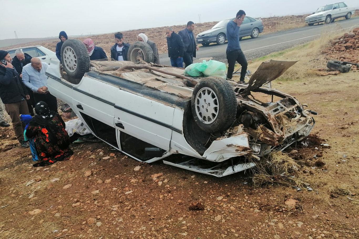 Viranşehir'deki kazada bir kişi yaralandı